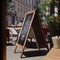 Flash Furniture Torched Brown Wooden A-Frame Magnetic Chalkboard HGWA-CB-4824-TORCH-GG - alternate 7
